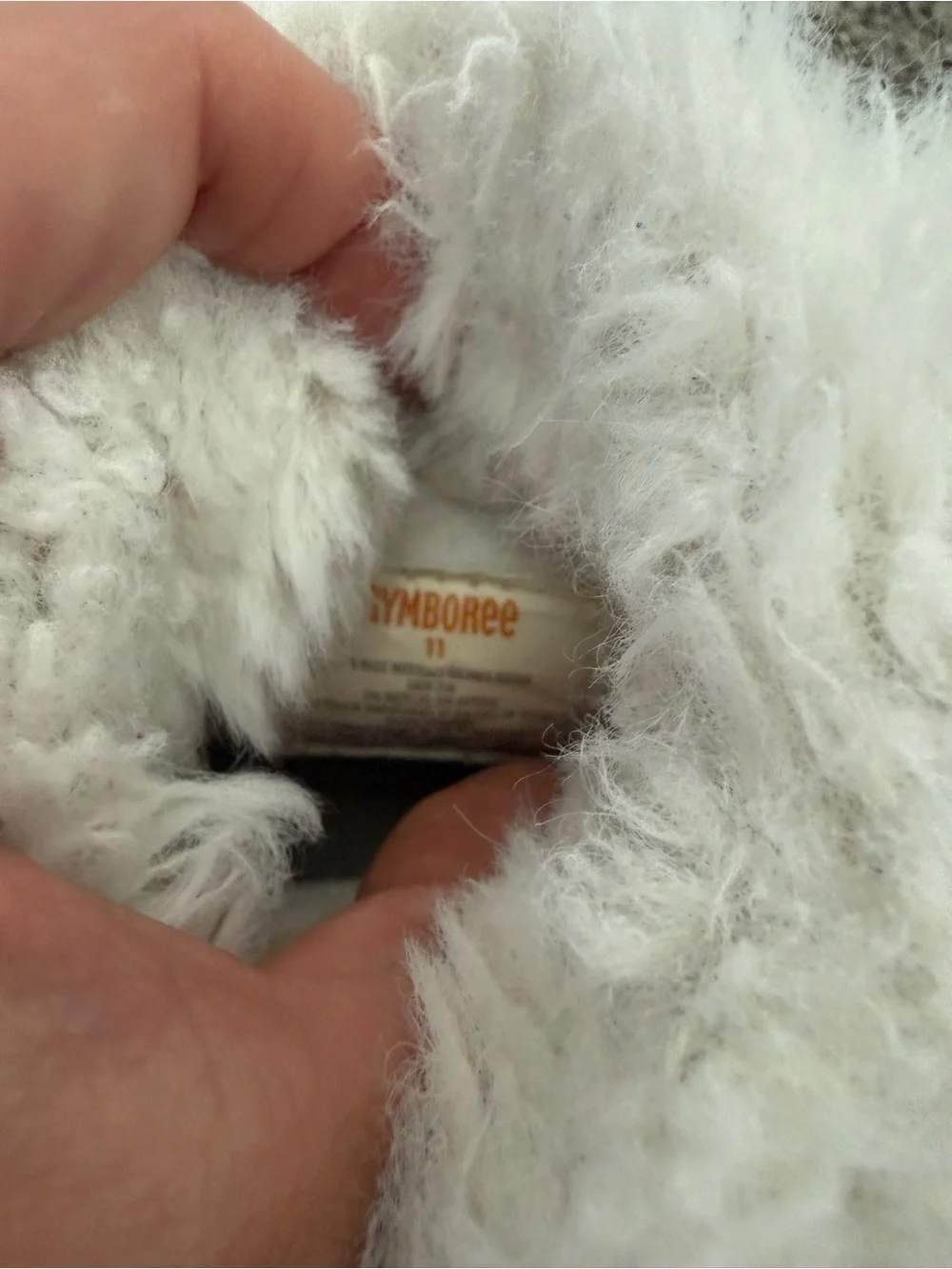 Gymboree Cozy Faux-Fur Cuff Winter Ankle Boots - Cream